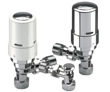 Chrome Thermostatic Radiator Valves